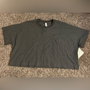 Lululemon Check the Box Short Sleeve crop top